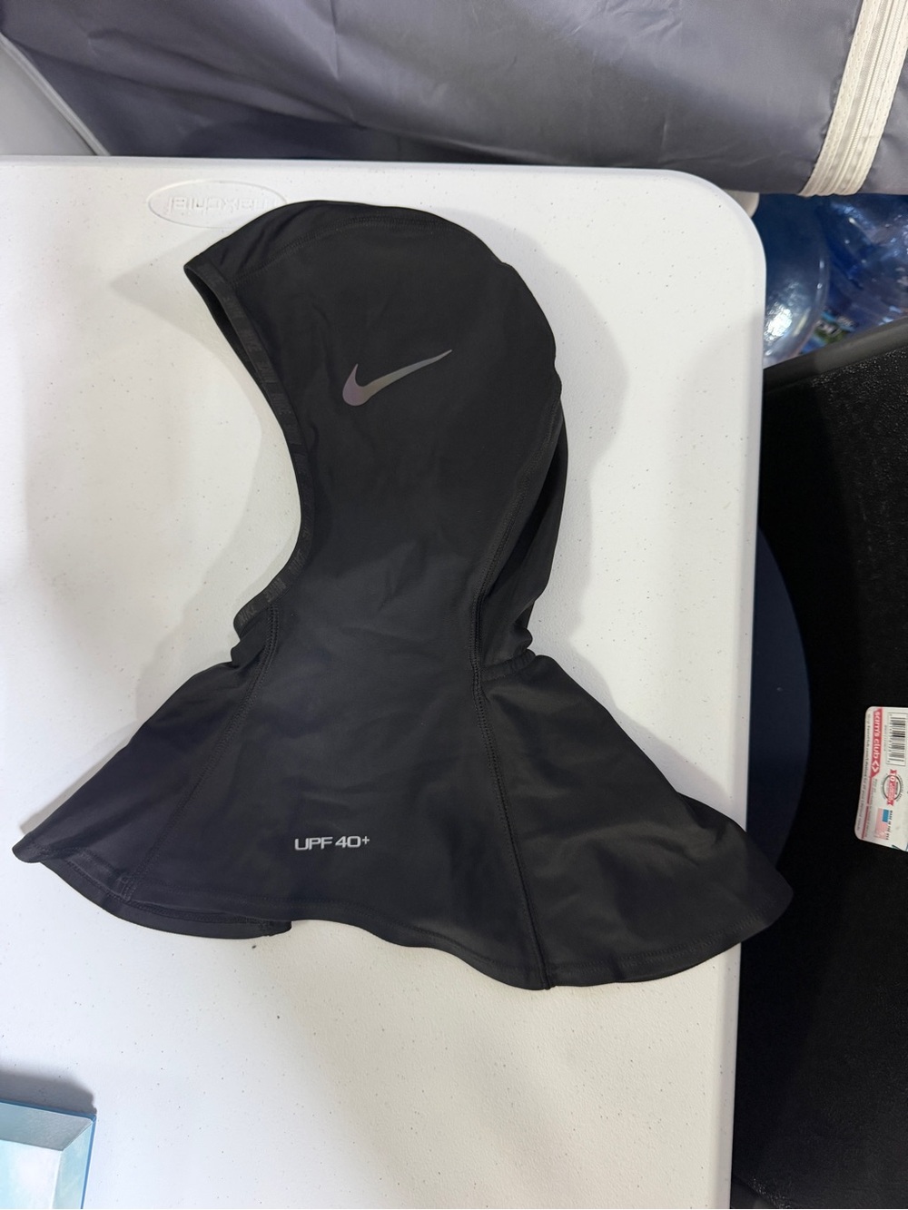 Nike black UPF 40+ hood/balaclava/ hijab